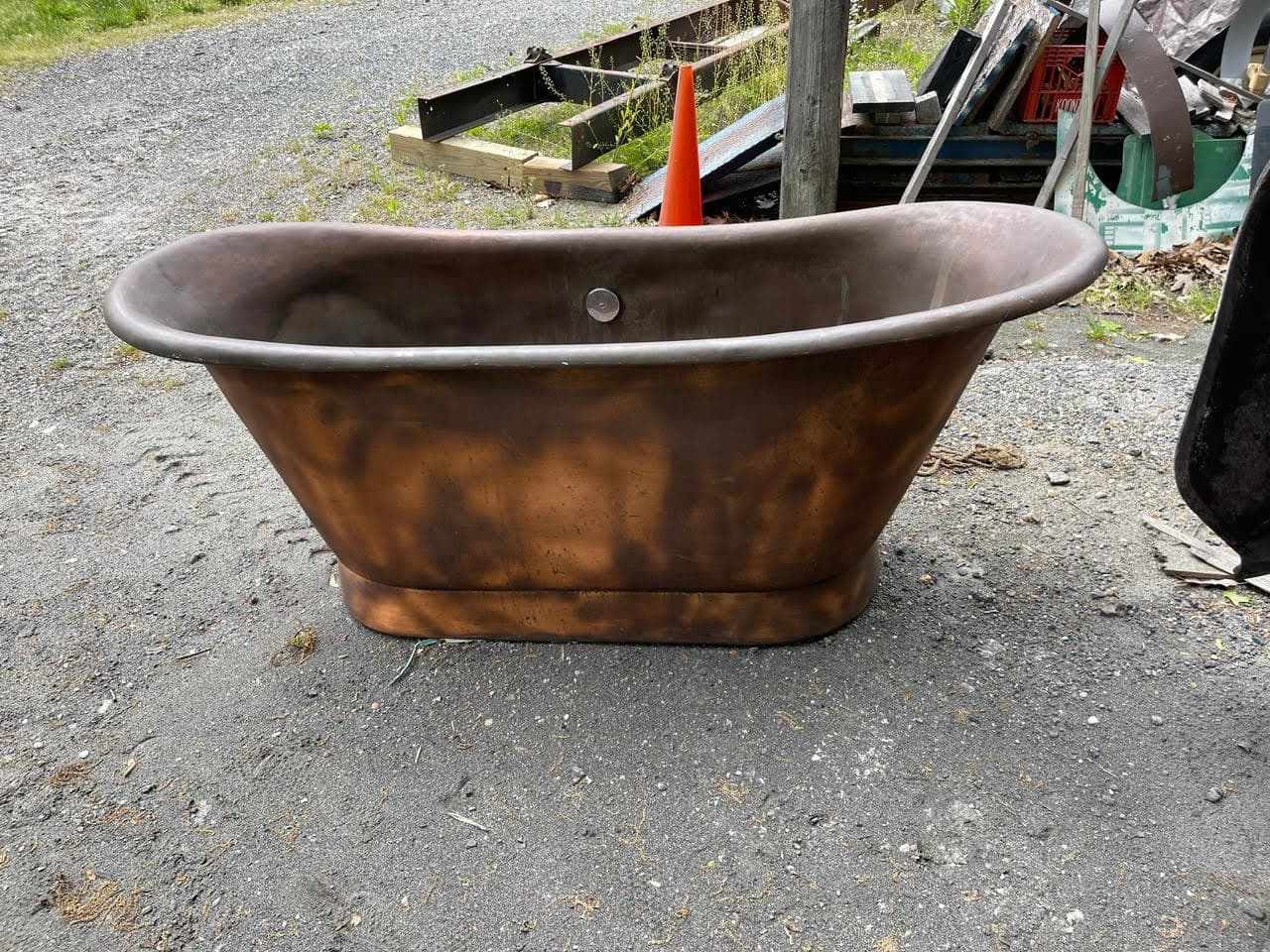 Antique Bathtub Restoration Before